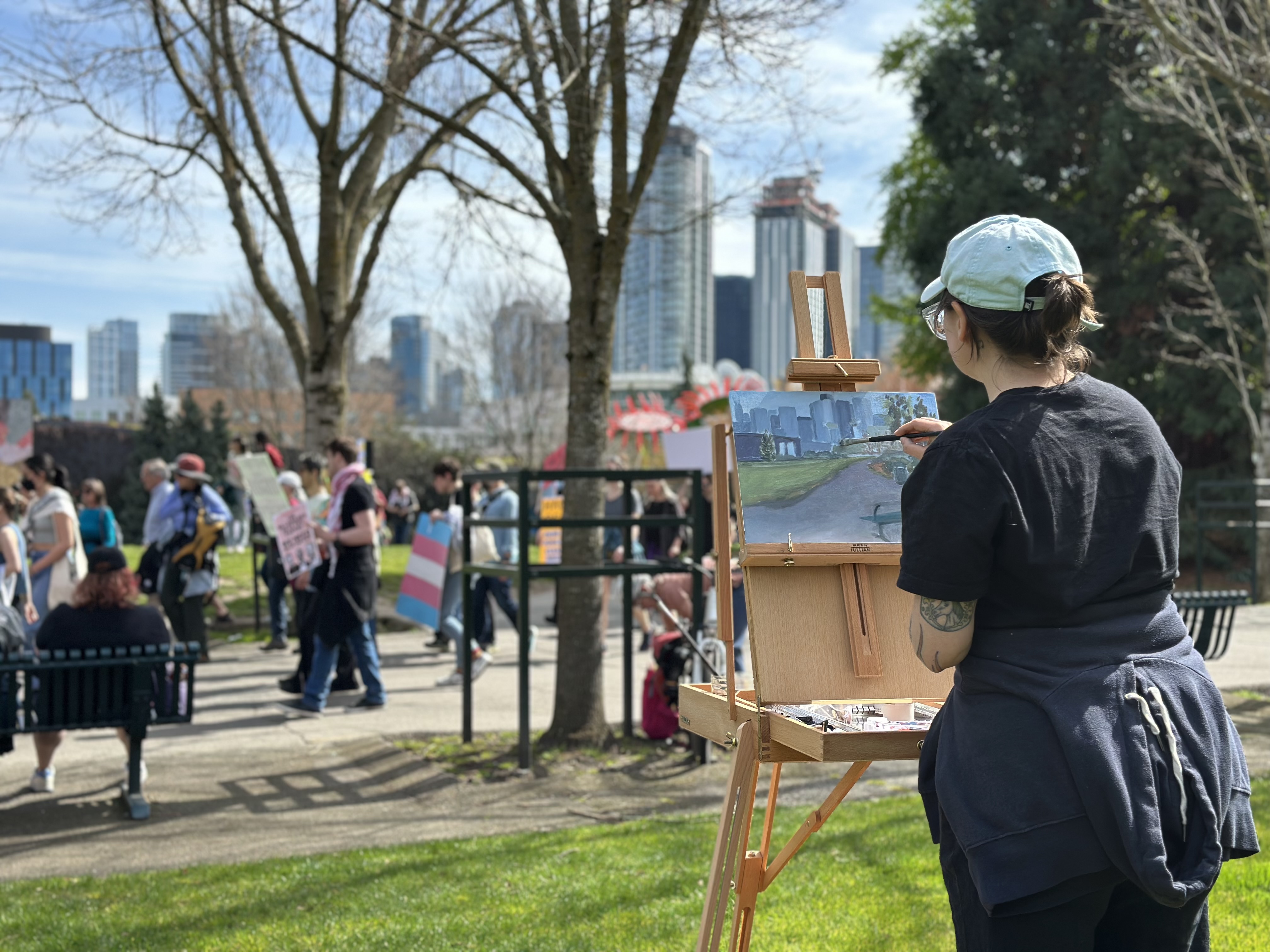 The Antifascist Art of HandsOff! Seattle